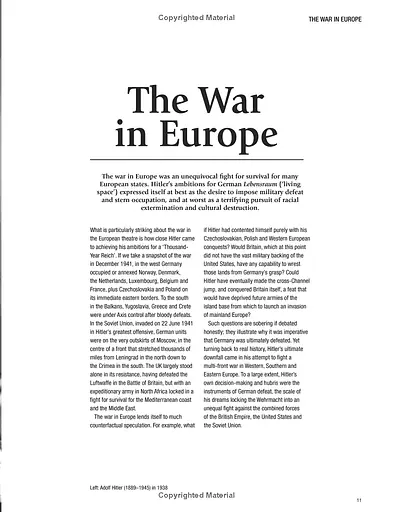 History of World War II. The campaigns, battles and weapons from 1939 to 1945 - фото 9