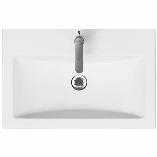 Тумба підлогова ПіК Альба Т8 з раковиною Cersanit Como 70 см Білий 30412 - фото 7