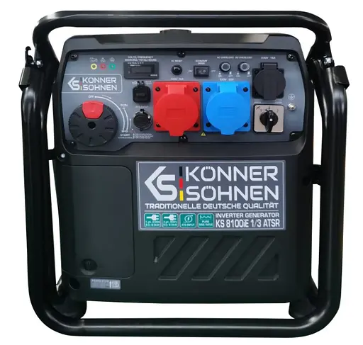 Інверторний генератор Konner&Sohnen 8/8.5 кВт KS 8100iE 1/3 ATSR - фото 2