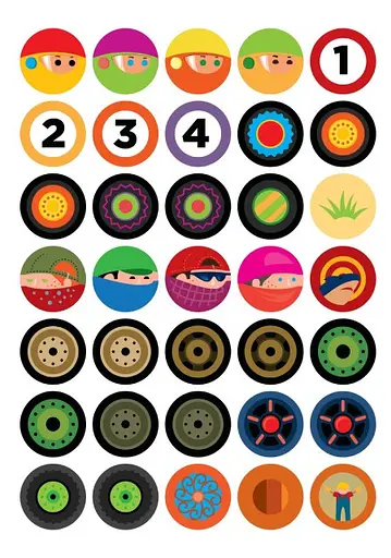 Дитяча велика книга "Авто" 403600 з наклейками - фото 3