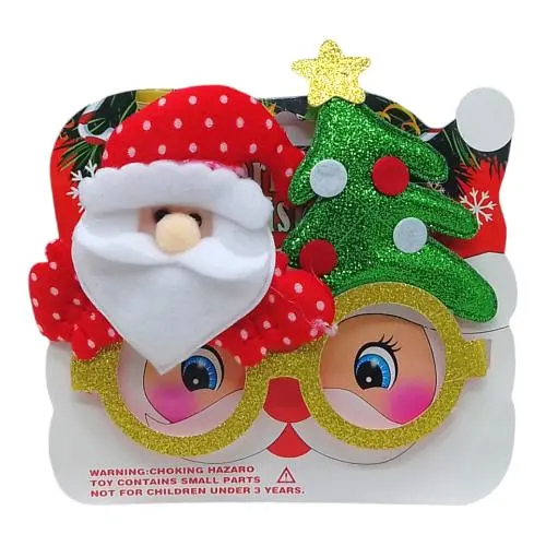 Окуляри новорічні "Ялинка" 8037ЛК, у пакеті (6901260280376) Сніговик Вид 1 - фото 2