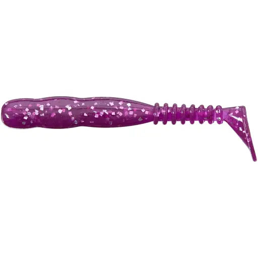 Силикон Reins Rockvibe Shad 3" 428 Purple Dynamite (15 шт/уп)