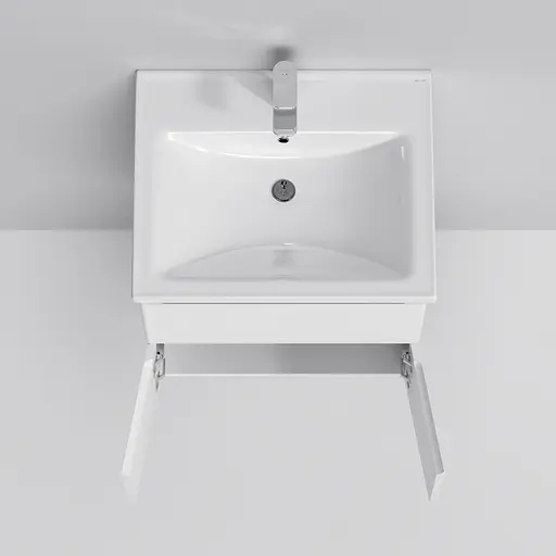 Тумба подвесная AM.PM X-Joy 55 см с умывальником M85-FHX0553-WC0553WG38 - фото 6