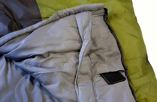 Спальный мешок High Peak TR 300/0°C Dark Grey/Green Left (23019) - фото 7