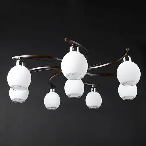 Люстра стельова Brille E14 40W BR (LK-286C/8) - фото 6