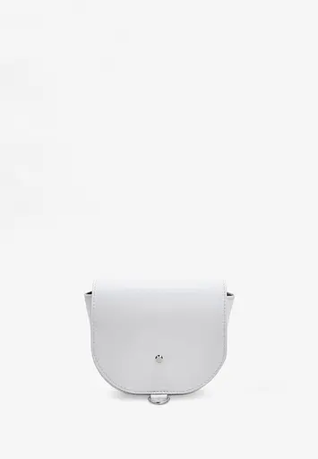 Жіноча шкіряна сумка Ruby S біла краст - фото 2