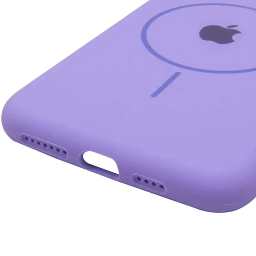 Чохол Epik Silicone Case Full Protective AA with MagSafe для Apple iPhone 11 Pro Max 6.5 Бузковий/Dasheen - фото 5