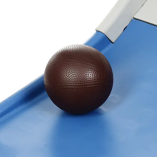 Дитяча гірка-гойдалка BAMBI CASTLE-4 з баскетбольним кільцем, ш146-г180-в122см, синя - фото 6