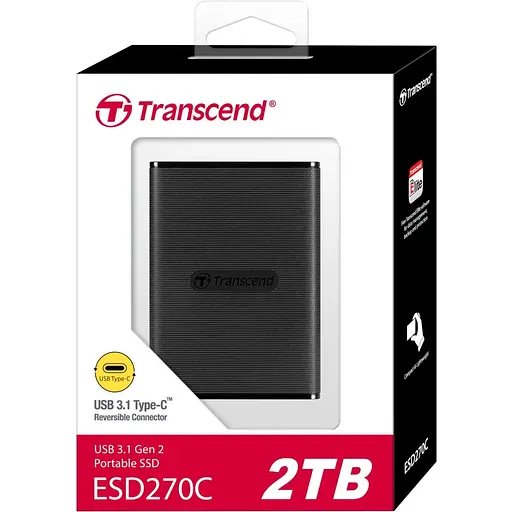 Наружный SSD накопитель Transcend ESD270C 2TB (TS2TESD270C) [135338] - фото 6