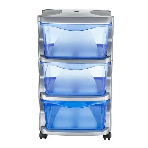 Модульний комод Insieme 3C, 36x40x62h 3 висувні ящики, cвітло-сірий - фото 2