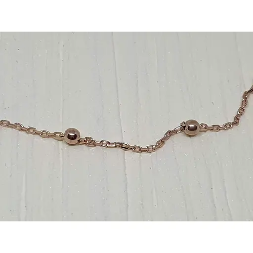 Золотий браслет на ногу Ювелірне виробництво А. Долина. 300008 25 - фото 2