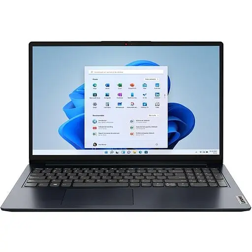 Ноутбук Lenovo IdeaPad 1 15IGL7, Intel Celeron N4120, 2.6GHz, 15.6 HD, 4GB, eMMC 128GB, Intel UHD Graphics, Windows 11 Home S