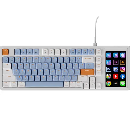 Клавиатура Ajazz AKP815 Huano Red Switch White (AKP815-R-WBO) - фото 1