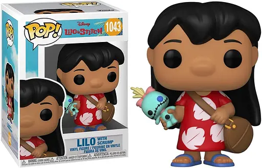 Фигурка Funko Pop Фанко Поп Лило и Стич Лило Lilo and Stitch Lilo 10 см LS L 1043