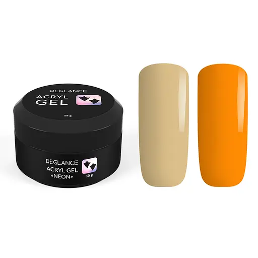 Акригель Reglance Acryl Gel "NEON" 021 Orange Peel - фото 1