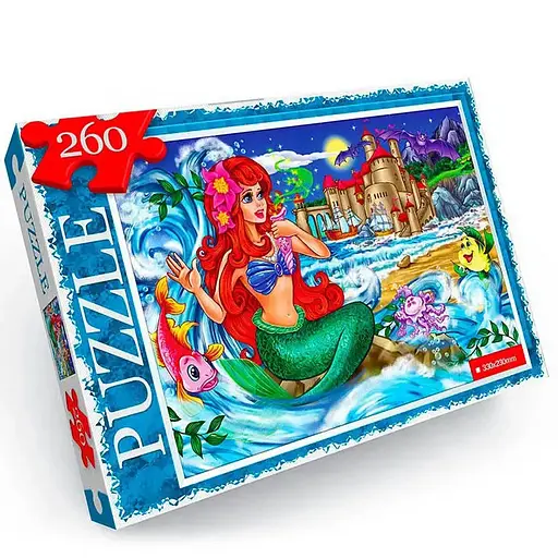 Пазл Русалка Danko Toys C260-13-10, 260 ел.