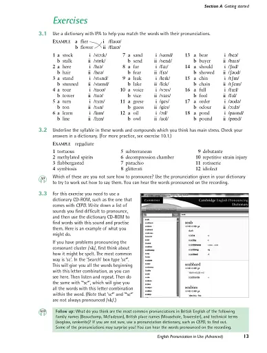 English Pronunciation in Use Advanced with Answers and Downloadable Audio - фото 7