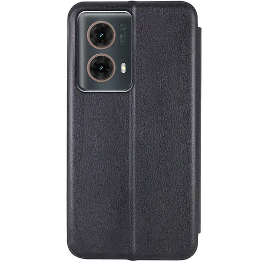 Кожаный чехол-книга Classy для Motorola Moto G85 Черный - фото 2