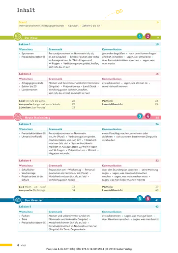 Paul, Lisa & Co. Kursbuch A1.1 - фото 2