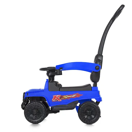 Каталка-толокар Bambi Racer M 4845-4: комфорт и развлечения для вашего малыша, синяя - фото 4