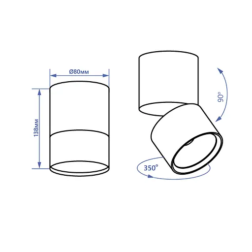 Светодиодный трековый светильник Feron AL107 14Вт 4000K белый - фото 3