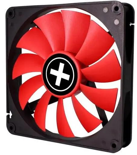 Вентилятор Xilence XPF140.R Red/Black (XF050) Б/у - фото 2