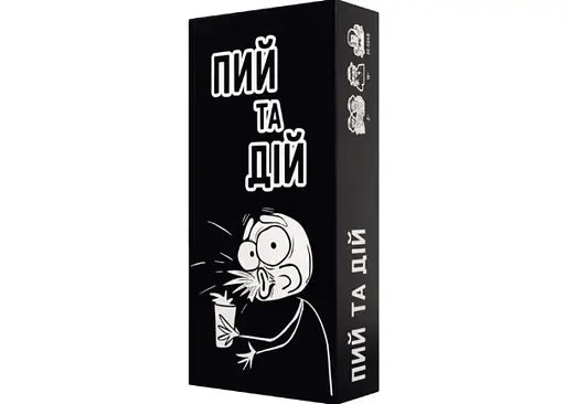 Настільна гра Bombat Game Пий та Дій (укр.) (80048)