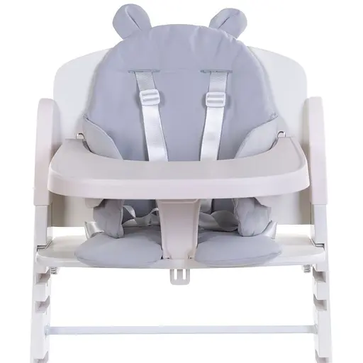 Подушка к стулу для кормления Childhome Evolu водонепроницаемая серая (CHEVOSCWCG) - фото 3