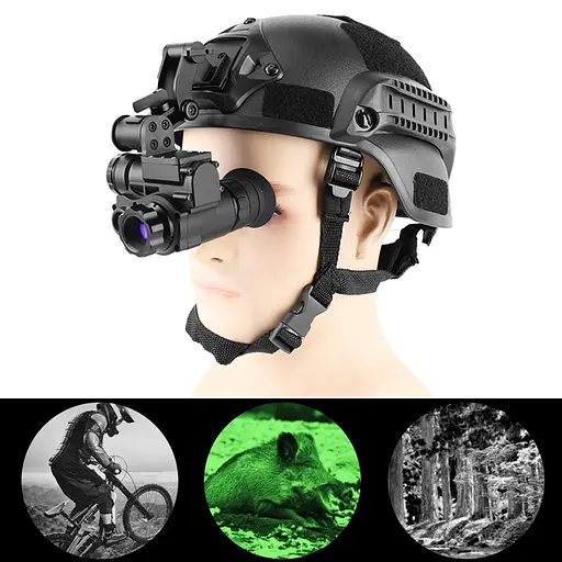 Монокуляр ночного видения ПНВ с wifi, 6Х зумом и креплением на шлем Nectronix NVG10 (100971) - фото 4