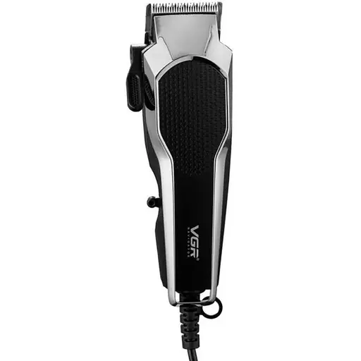 Машинка для стрижки (clipper) VGR V-130, 4 насадки, Серебристый - фото 1