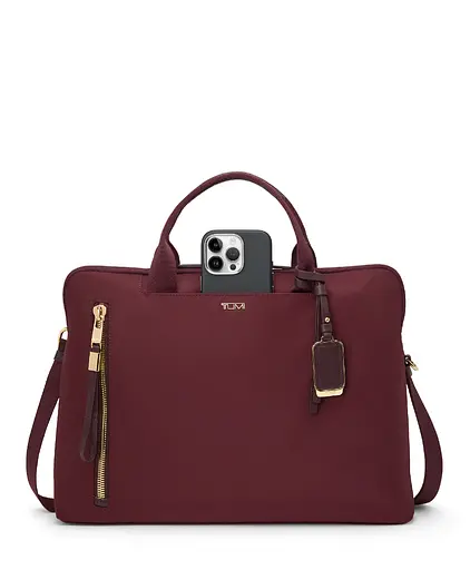Сумка Для Ноутбука 15" Tumi VOYAGEUR WINE 38x28x5 0196619WN - фото 2