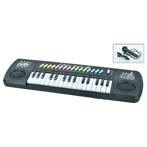 Синтезатор, 311B-3128B, 31 клавіша, з мікрофоном, інтерактивний (В асортименті)