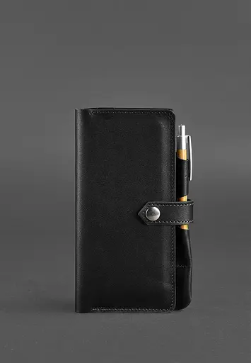 Шкіряний тревел-кейс 4.0 чорний - фото 2