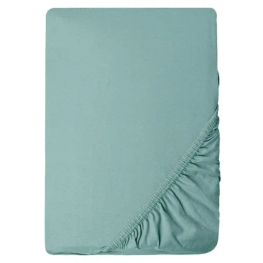 Простирадло Ideia трикотажне на гумці 200х200х35 см (8-10985_м'ята)