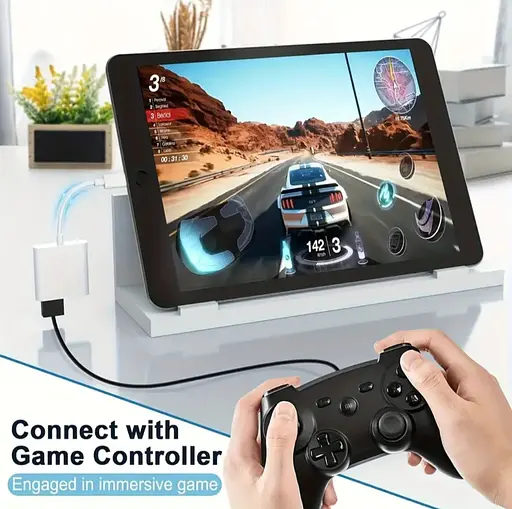 Універсальний кардридер 3-в-1 (SD/TF/CF) з Type-C і USB-портами, OTG-адаптер для телефонів, ноутбуків та ін. - фото 12