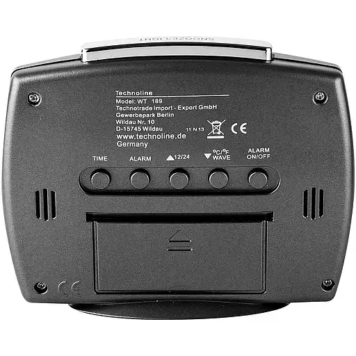 Часы настольные Technoline WT189 Anthracite (WT189 anthrazit) - фото 3
