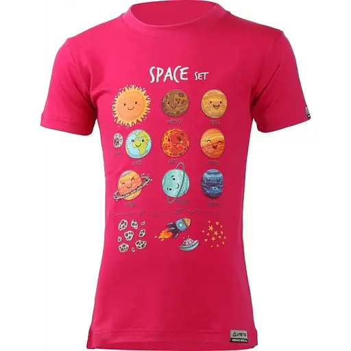 Термофутболка Lasting Luna рожевий 150 см