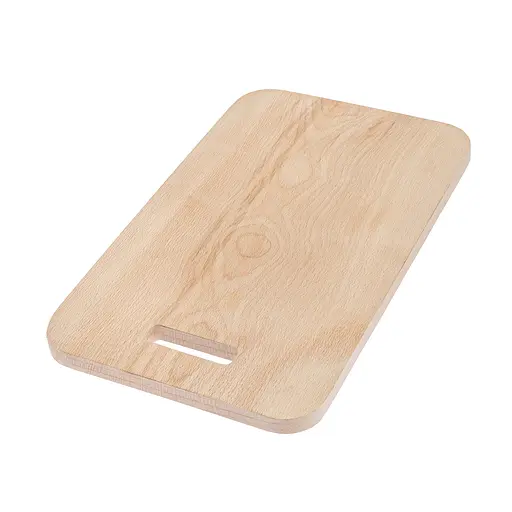 Доска кухонная разделочная деревянная из бука 35х20 см с жёлобом, Woodly Бежевый 86488 - фото 6