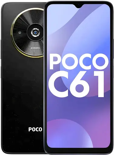 Смартфон Xiaomi POCO C61 3/64GB Black Global Version