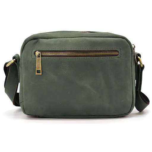 Невелика чоловіча сумка через плече на 2 відділення TARWA 23х16х11 см sum0028181 - фото 3