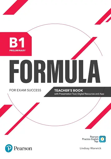 Formula B1 Preliminary Teacher's Book with Presentation Tool Digital Resources + App