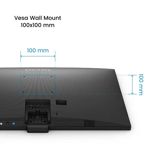 TFT 27" BenQ GW2790C, IPS, 144Гц, HDMI, DP, USB-C, колонки, черный - фото 7