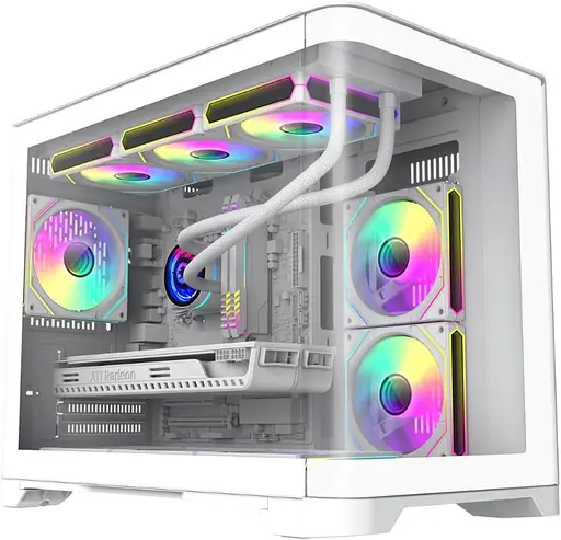 Корпус GameMax HYPE-M White (HYPE-M White) Без БП - фото 1