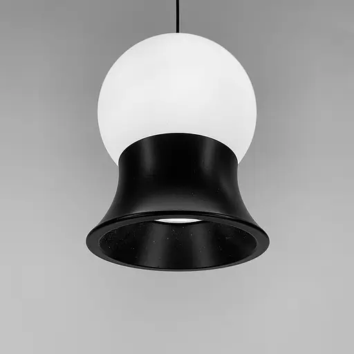 Підвісний світильник Fuji LED у чорному корпусі Line.F MJ 103/1 BK - фото 2