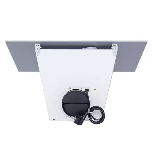 Вытяжка декоративная наклонная Минола HVS 6232 WH/INOX 700 LED - фото 6