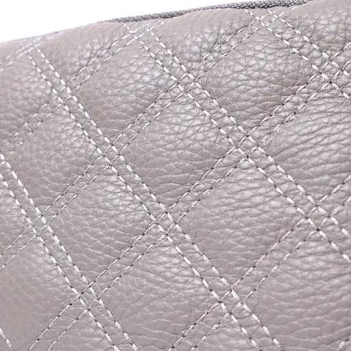 Женская сумка Vintage прошита ромбами на лицевой стороне из натуральной кожи 19.5х12.5х7 см sum0027022 - фото 6