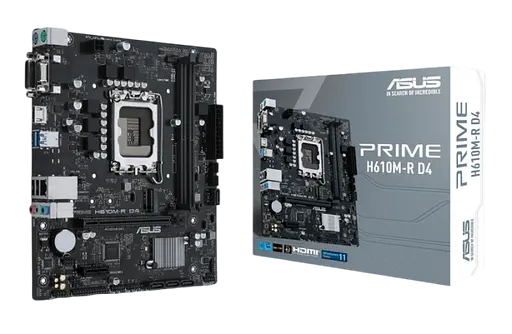 Материнська плата Asus H610M-R D4-SI Prime LGA 1700 (PRIME H610M-R D4-SI) - фото 2