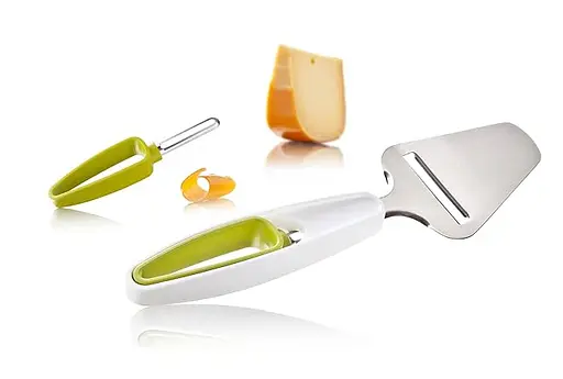 Ніж VacuVin для нарізки сиру та очищення цедри - фото 2