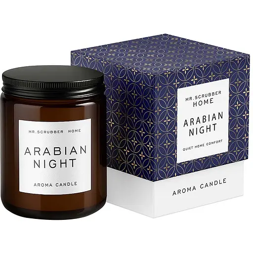 Уцінка. Ароматична свічка Mr.Scrubber Home Arabian night  - фото 1