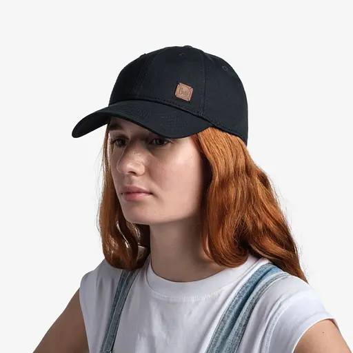 Кепка Buff Baseball Cap Solid Black (1033-BU 117197.999.10.00) - фото 7